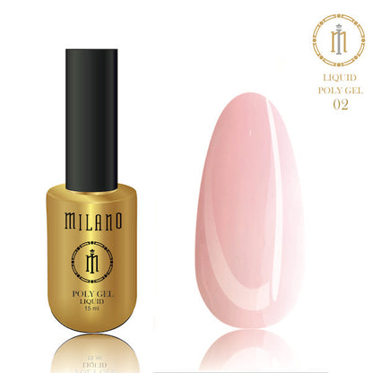 Milano Cosmetic Poly Gel Liquido №02