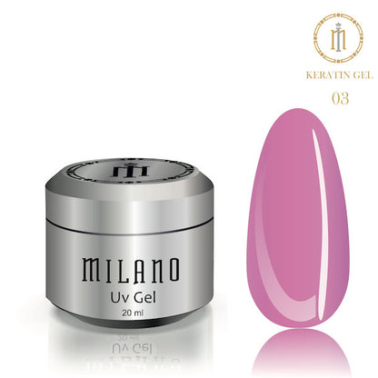 Milano Cosmetic Keratin Gel № 03 20ml