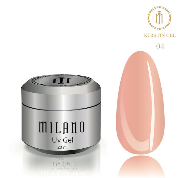 Milano Cosmetic Keratin Gel № 04 20ml