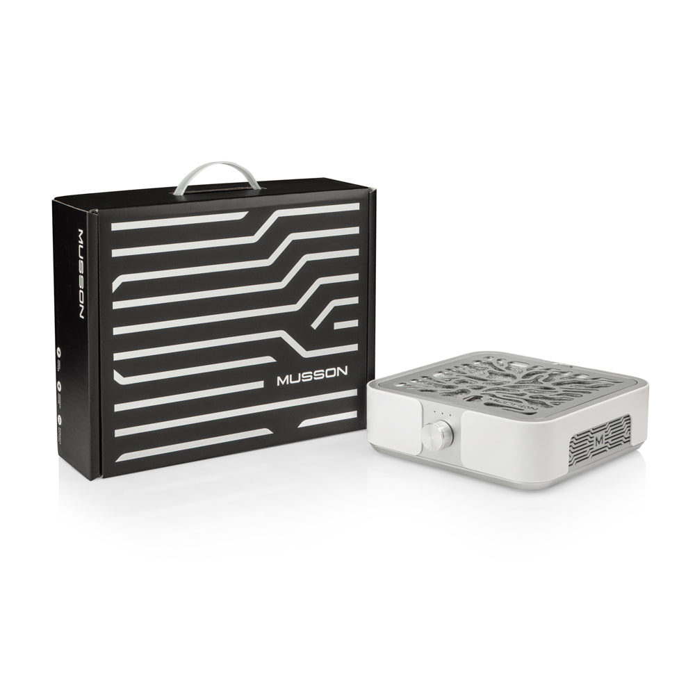 ASPIRATORE DA TAVOLO MUSSON X3 SILVER