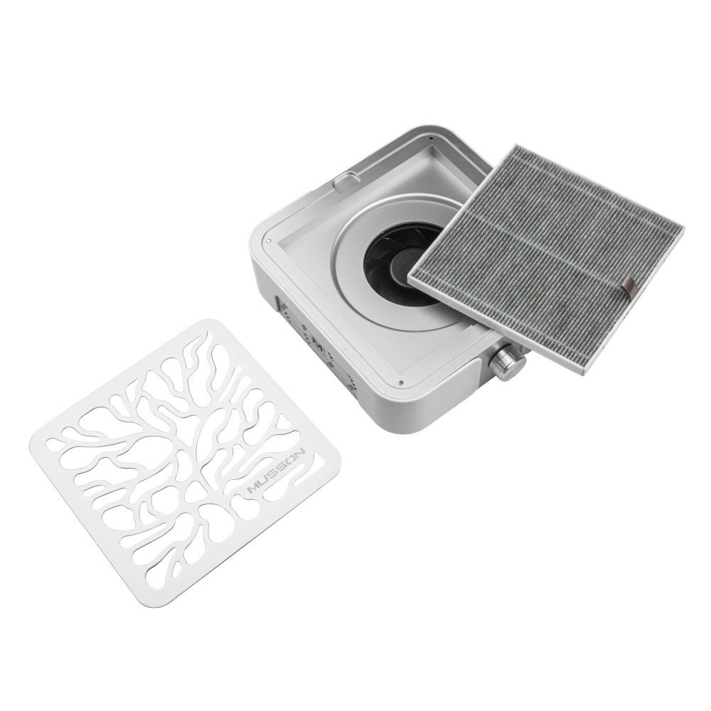 ASPIRATORE DA TAVOLO MUSSON X3 SILVER