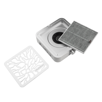 ASPIRATORE DA TAVOLO MUSSON X3 SILVER