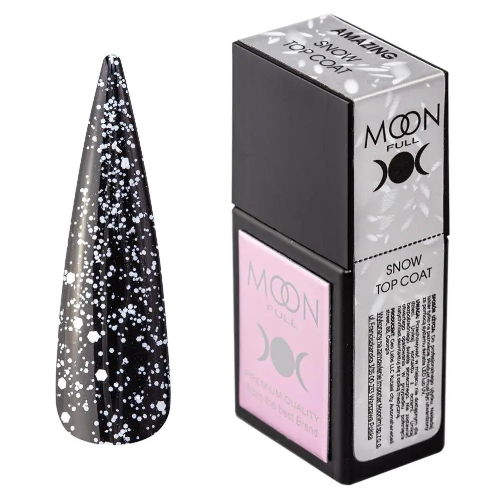 Moon Full Amazing Snow Top Coat, 12 ml