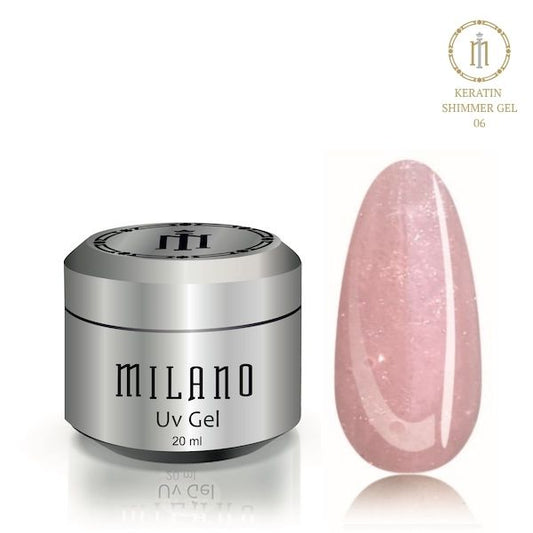 Milano Cosmetic Keratin Shimmer Gel № 06 20ml