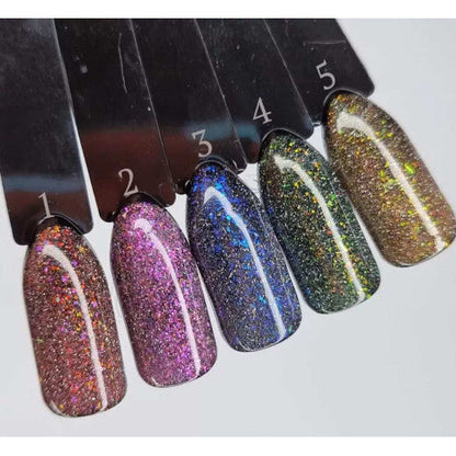 Smalto gel Moon Full Chrome Flake Disko №05