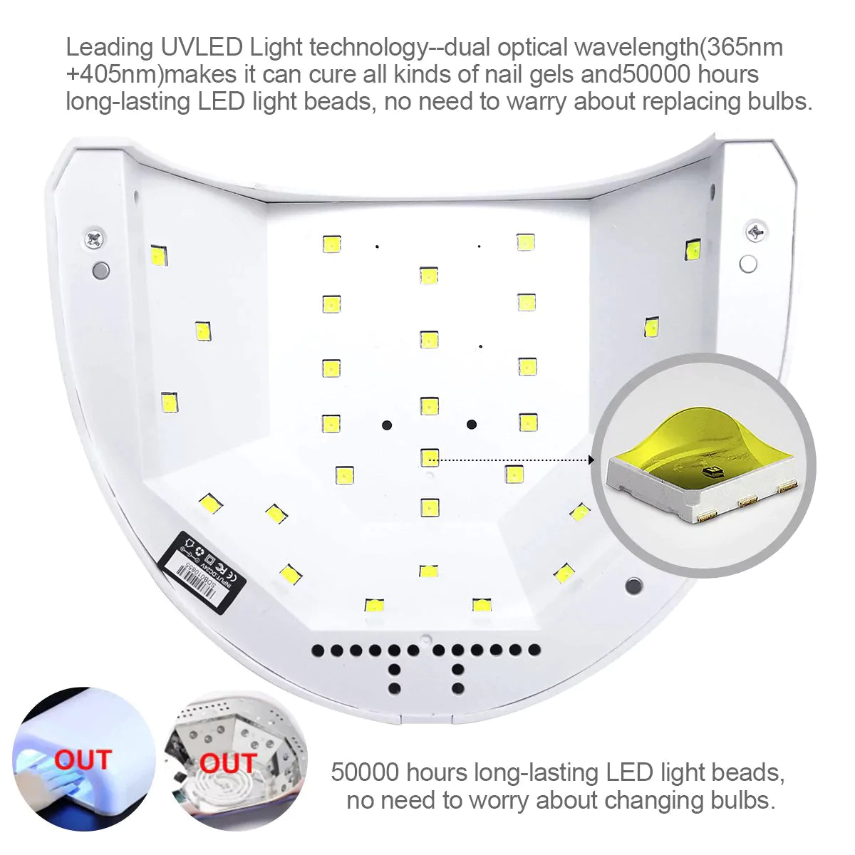 Lampada UV/LED SUNUV SUN ONE Original