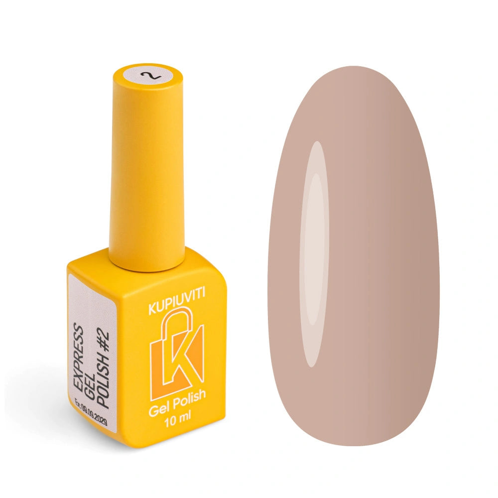 Smalto semipermanente monofase Kupiuviti "Weekend a Parigi" n. 002, 10 ml