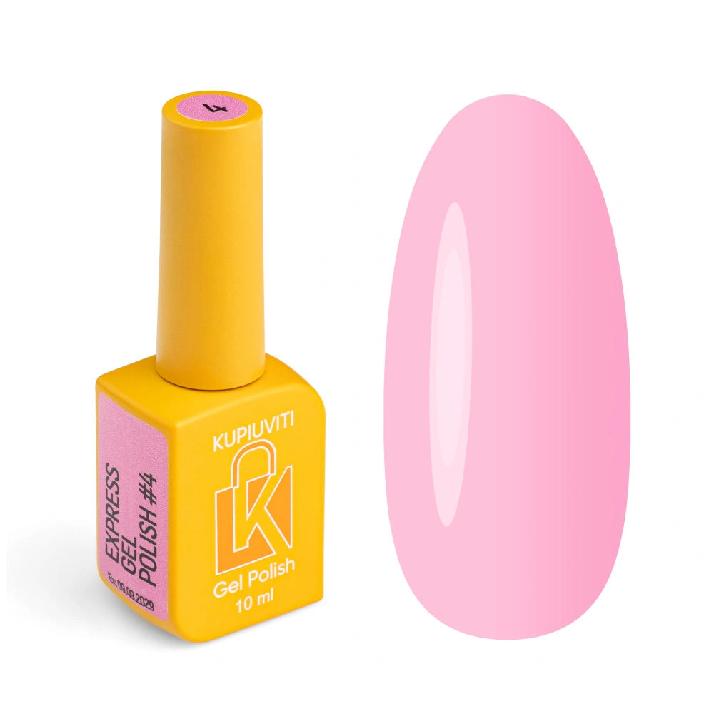 Smalto semipermanente monofase Kupiuviti "Weekend a Parigi" n. 004, 10 ml