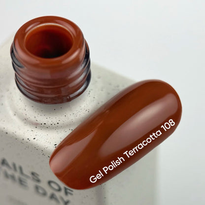 NAILSOFTHEDAY smalto gel "Terracotta", 10ml