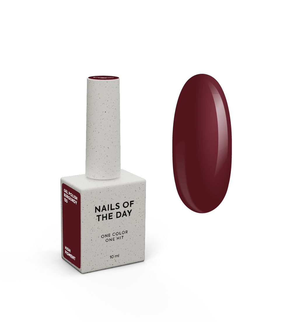 NAILSOFTHEDAY smalto gel "Burgundy", 10ml