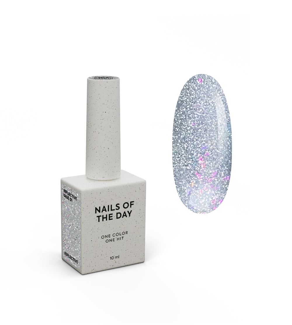 NAILSOFTHEDAY base riflettente 01, 10ml