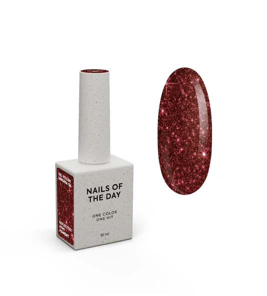 NAILSOFTHEDAY smalto gel "Sangria", 10ml